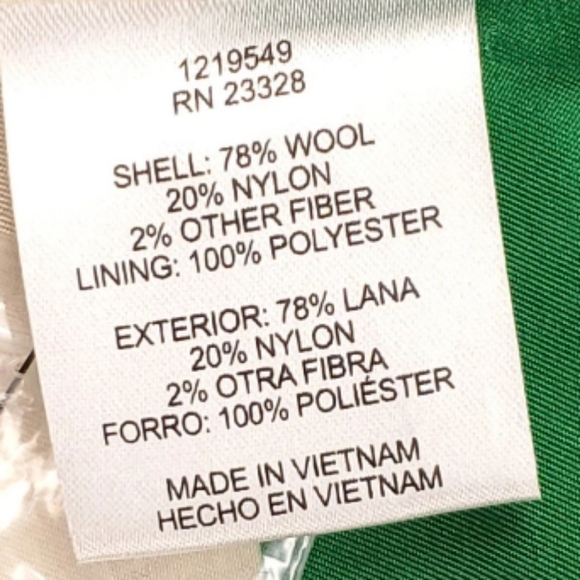 Pendleton Preppy Holiday Red Chore Barn Academia Wool Minimalist Pea Coat Medium - Picture 2 of 12